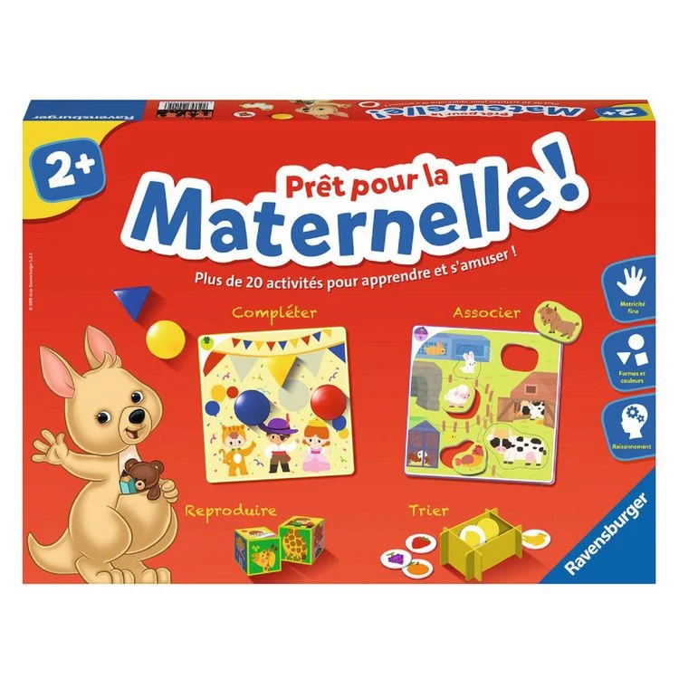 Remise 🤩 RAVENSBURGER Coffret D'activités Prêt Pour La Maternelle 💯 3 Remise 🤩 RAVENSBURGER Coffret D'activités Prêt Pour La Maternelle 💯