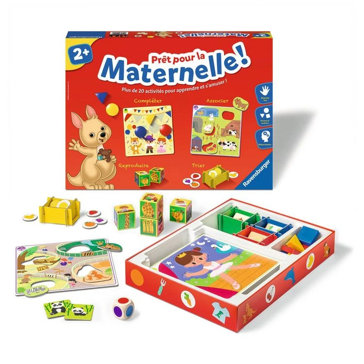 Remise 🤩 RAVENSBURGER Coffret D'activités Prêt Pour La Maternelle 💯 4 Remise 🤩 RAVENSBURGER Coffret D'activités Prêt Pour La Maternelle 💯 – Image 2
