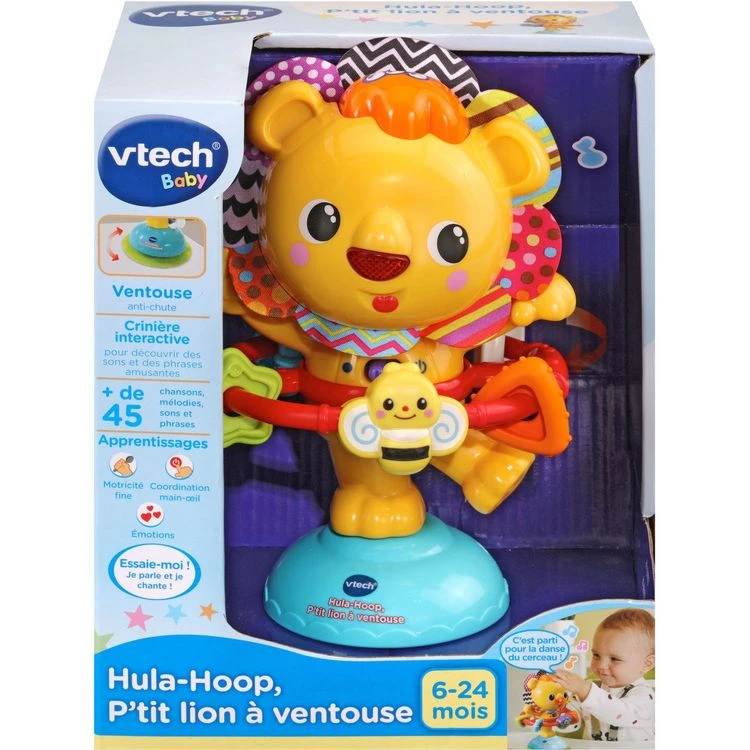 Le moins cher 🌟 VTECH Hula-Hoop - P'tit Lion à Ventouse Jaune 🎉 4 Le moins cher 🌟 VTECH Hula-Hoop - P'tit Lion à Ventouse Jaune 🎉 – Image 2