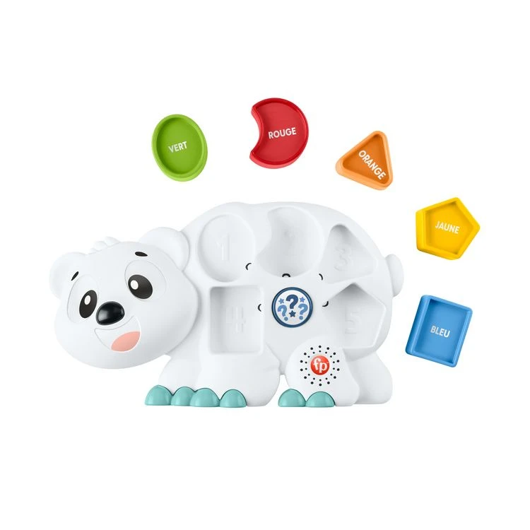 Meilleur prix ❤️ Fisher Price Omer L'ours Polaire ⌛ 4 Meilleur prix ❤️ Fisher Price Omer L'ours Polaire ⌛ – Image 2