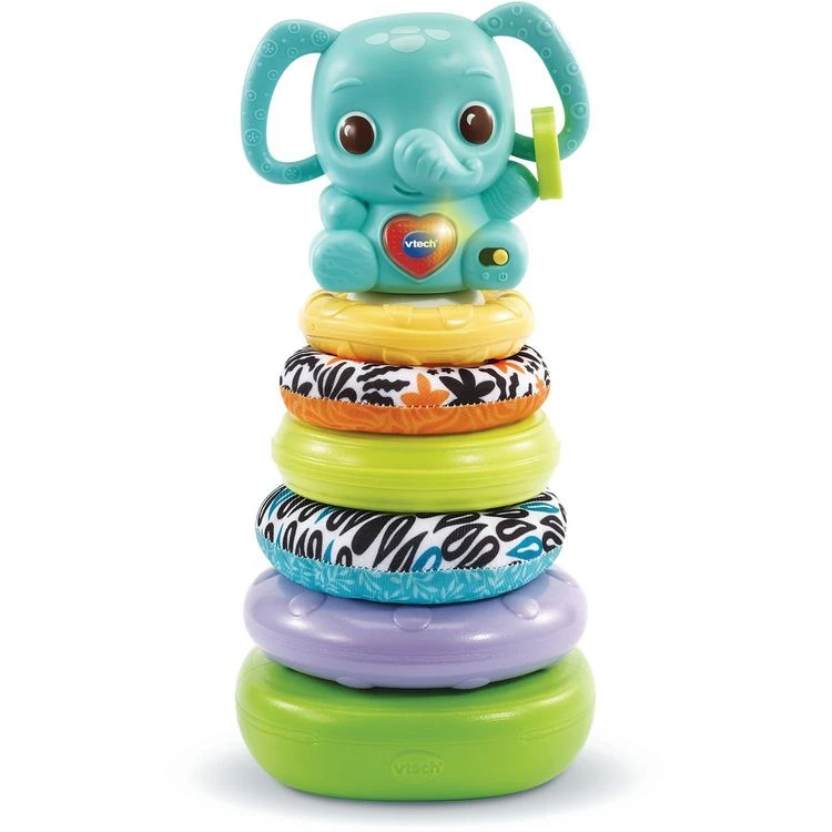 Meilleure vente 😍 VTECH BABY Nino, Éléphanteau Empilo 3 En 1 🔥 4 Meilleure vente 😍 VTECH BABY Nino, Éléphanteau Empilo 3 En 1 🔥 – Image 2