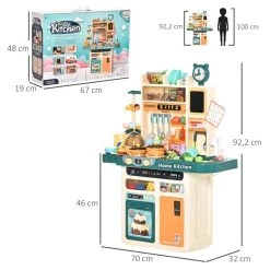 Meilleure affaire 🎁 HOMCOM Cuisine Pour Enfant - Dinette - Jeu D'imitation Complet 113 Accessoires Variés - Fonctions Sonores Et Lumineuses - PP ABS Beige Turquoise ✨ 7 Meilleure affaire 🎁 HOMCOM Cuisine Pour Enfant - Dinette - Jeu D'imitation Complet 113 Accessoires Variés - Fonctions Sonores Et Lumineuses - PP ABS Beige Turquoise ✨ -Clementoni Shop unnamed file 1168