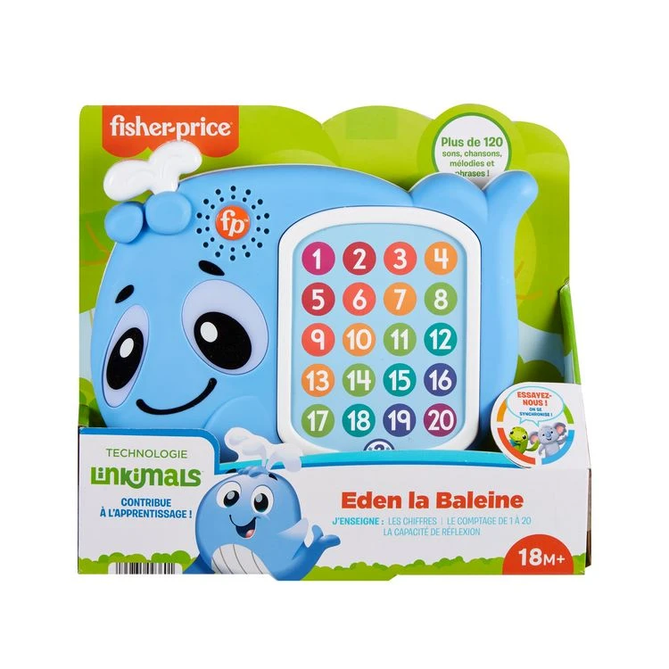 Remise ⌛ Fisher Price Eden La Baleine ✨ 3 Remise ⌛ Fisher Price Eden La Baleine ✨