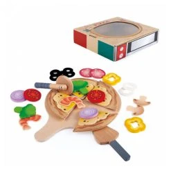 Coupon ⭐ Hape Kit Ce Soir C Est Pizza, Jouet En Bois 👏