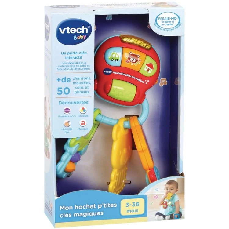 Meilleure affaire ✔️ VTECH Hochet Petites Clés Magiques ✨ 4 Meilleure affaire ✔️ VTECH Hochet Petites Clés Magiques ✨ – Image 2
