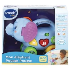 De gros ❤️ VTECH Eléphant Pousse Pousse ⌛ 7 De gros ❤️ VTECH Eléphant Pousse Pousse ⌛ -Clementoni Shop unnamed file 1236