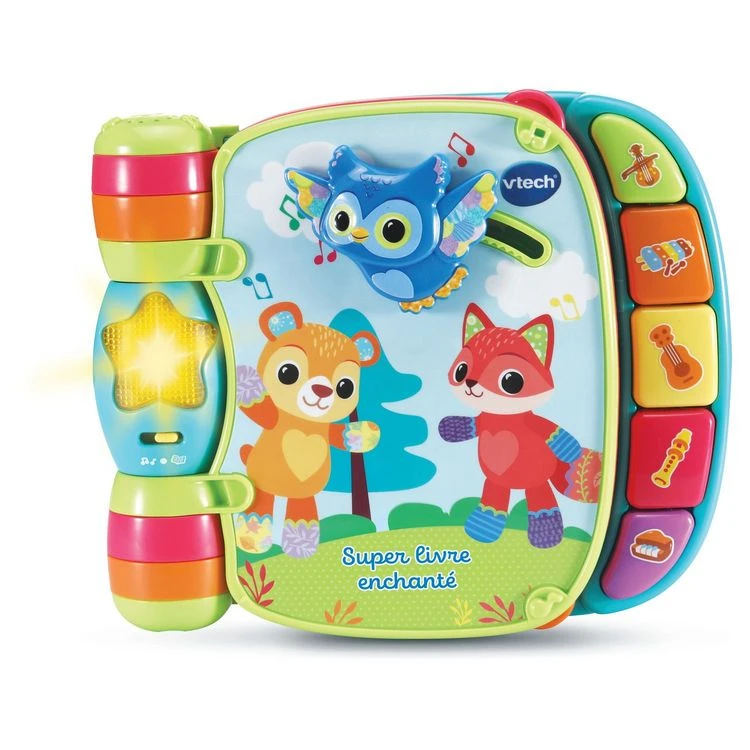 Vente flash ⌛ VTECH BABY Super Livre Enchanté Bleu Des Baby Loulous 🔔 3 Vente flash ⌛ VTECH BABY Super Livre Enchanté Bleu Des Baby Loulous 🔔