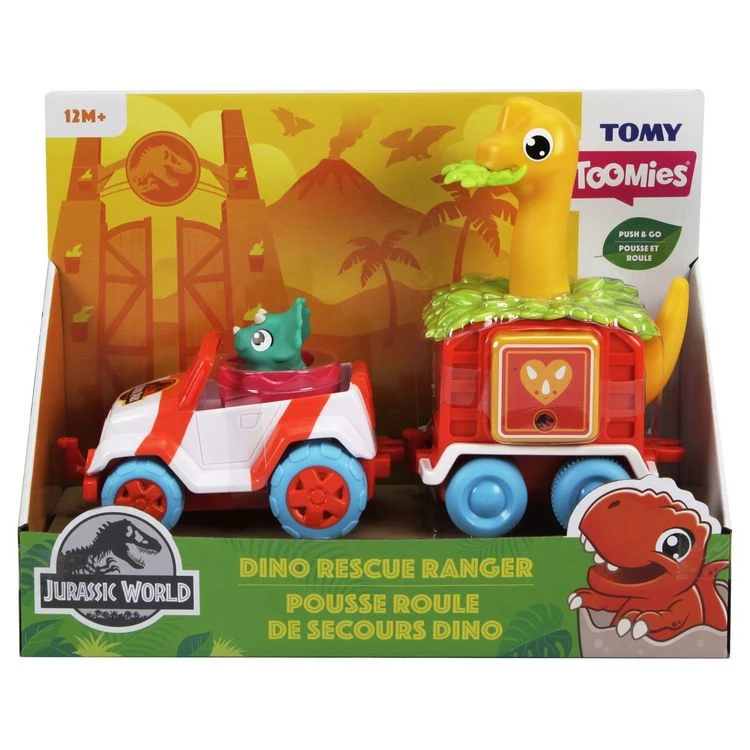 Le moins cher 😀 TOMY Jeu D'éveil - Pousse Roule De Secours Dino 👏 4 Le moins cher 😀 TOMY Jeu D'éveil - Pousse Roule De Secours Dino 👏 – Image 2