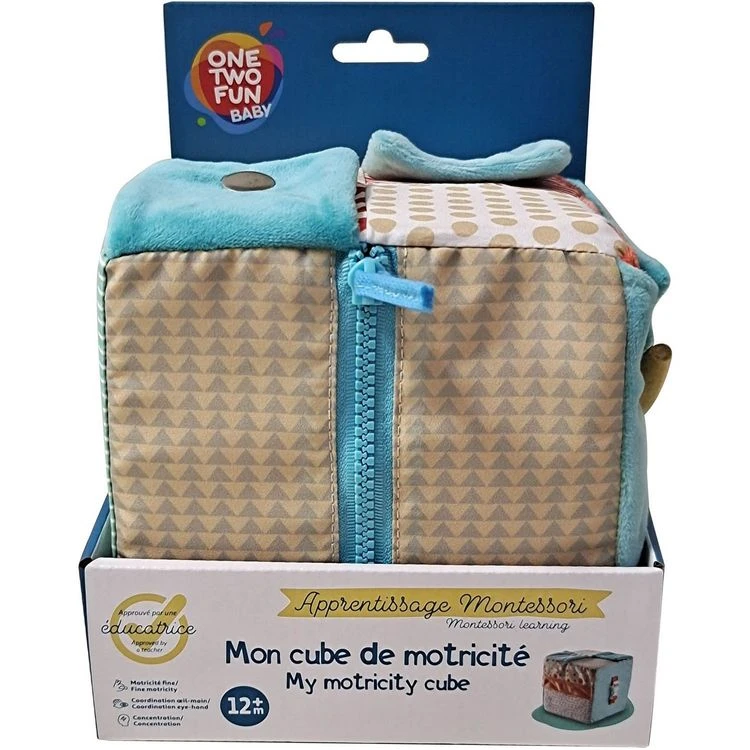 Le moins cher 🛒 One Two Fun Mon Cube De Motricité Montessori ✨ 4 Le moins cher 🛒 One Two Fun Mon Cube De Motricité Montessori ✨ – Image 3