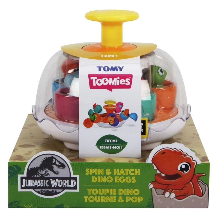 Tout neuf 🛒 TOMY Jeu D'éveil - Toupie Dino Tourne & Pop 🥰 4 Tout neuf 🛒 TOMY Jeu D'éveil - Toupie Dino Tourne & Pop 🥰 – Image 2