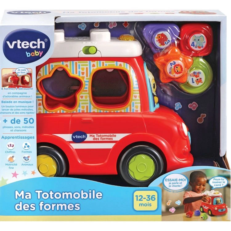 Sortie 👍 VTECH Ma Totomobiles Des Formes ✨ 4 Sortie 👍 VTECH Ma Totomobiles Des Formes ✨ – Image 2