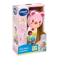 Nouveau 😍 VTECH Allo Bébé Surprises Rose 🥰 -Clementoni Shop unnamed file 133