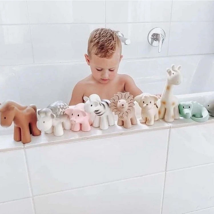 Promo 🔔 Hochet En Caoutchouc Naturel Safari Zèbre Tikiri ⭐ 5 Promo 🔔 Hochet En Caoutchouc Naturel Safari Zèbre Tikiri ⭐ – Image 3