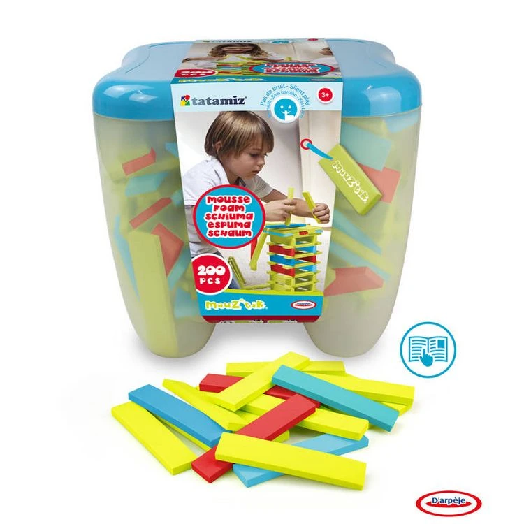 Top 10 🧨 DARPEJE MOUZ'TIK -JEU DE CONSTRUCTION EN MOUSSE-200PCES-4 COUL ✨ 3 Top 10 🧨 DARPEJE MOUZ'TIK -JEU DE CONSTRUCTION EN MOUSSE-200PCES-4 COUL ✨