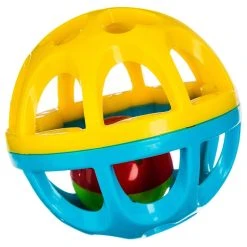 Bon marché 🔥 Be Toys Jeu De Balle D'activité - Jaune Et Bleu 🛒