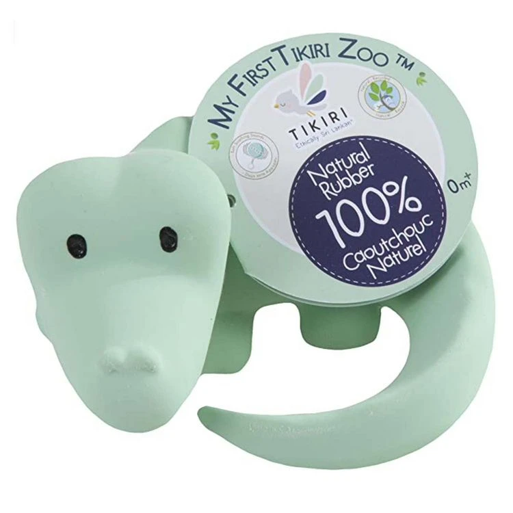 Coupon 💯 Hochet En Caoutchouc Naturel Safari Crocodile Tikiri ⌛ 3 Coupon 💯 Hochet En Caoutchouc Naturel Safari Crocodile Tikiri ⌛