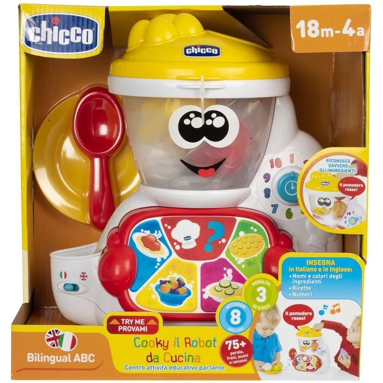 Le moins cher 🎉 CHICCO Cooky Le Robot De Cuisine Bilingue 😍 5 Le moins cher 🎉 CHICCO Cooky Le Robot De Cuisine Bilingue 😍 – Image 3