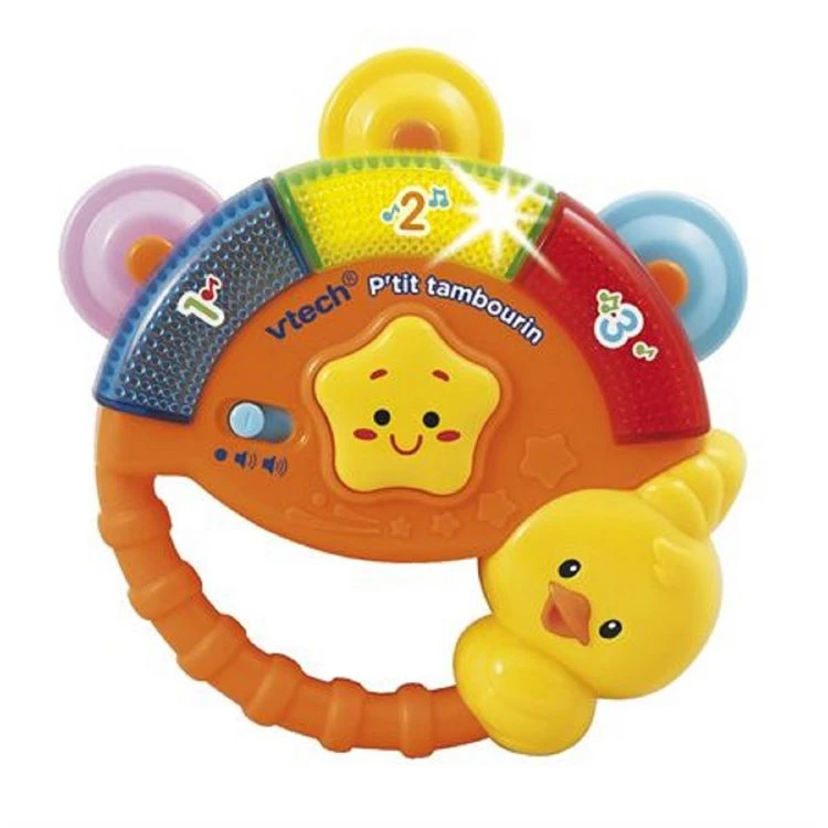 Remise ⌛ VTECH P'tit Tambourin Interactif 💯 3 Remise ⌛ VTECH P'tit Tambourin Interactif 💯
