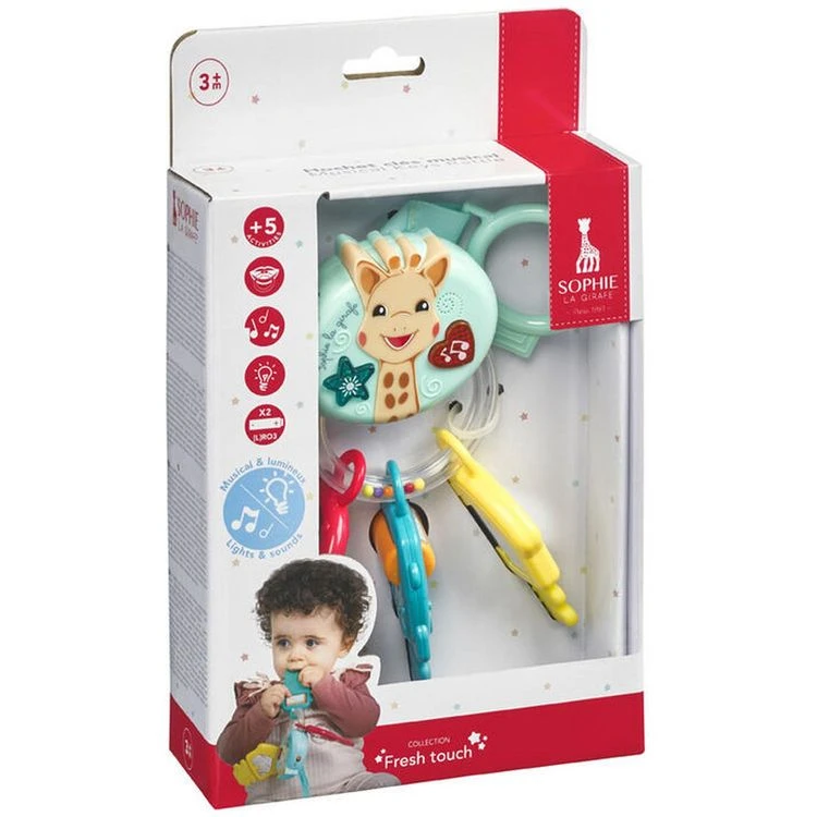 Grosses soldes ⌛ VULLI Hochet Clé Musical ⌛ 4 Grosses soldes ⌛ VULLI Hochet Clé Musical ⌛ – Image 2