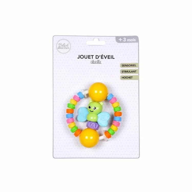 Coupon ✔️ Paris Prix Jouet D'Éveil Pour Bébé Abeille 12cm Multicolore 🔔 4 Coupon ✔️ Paris Prix Jouet D'Éveil Pour Bébé Abeille 12cm Multicolore 🔔 – Image 2