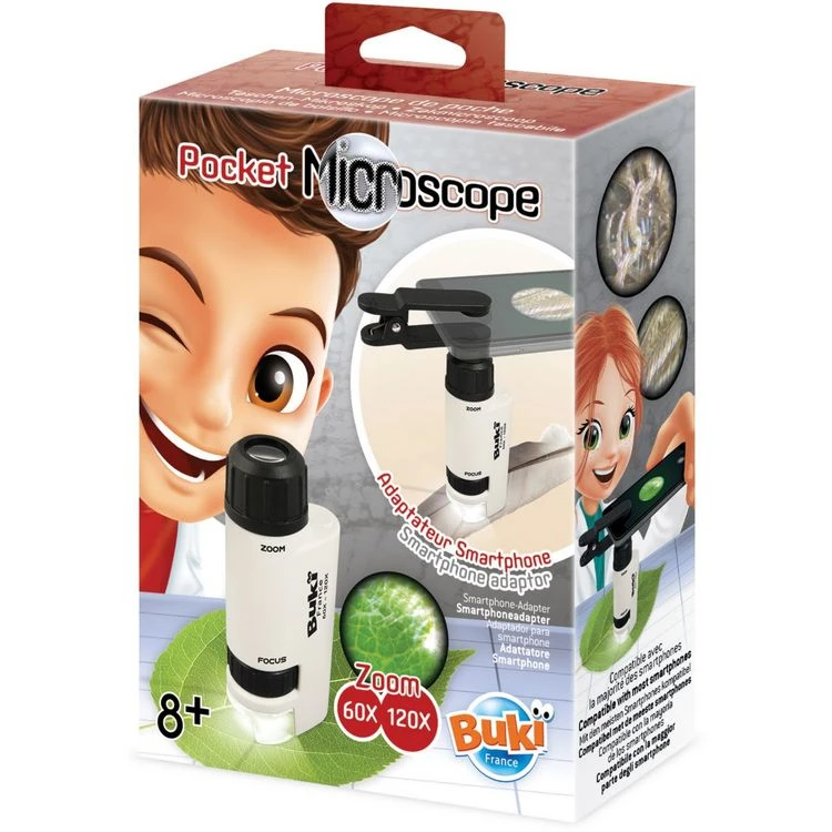 Grosses soldes 🧨 BUKI Jeu éducatif Pocket Microscope 😉 3 Grosses soldes 🧨 BUKI Jeu éducatif Pocket Microscope 😉