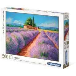 Sortie 💯 CLEMENTONI Puzzle Lavender Scent - 500 Pieces 🎉
