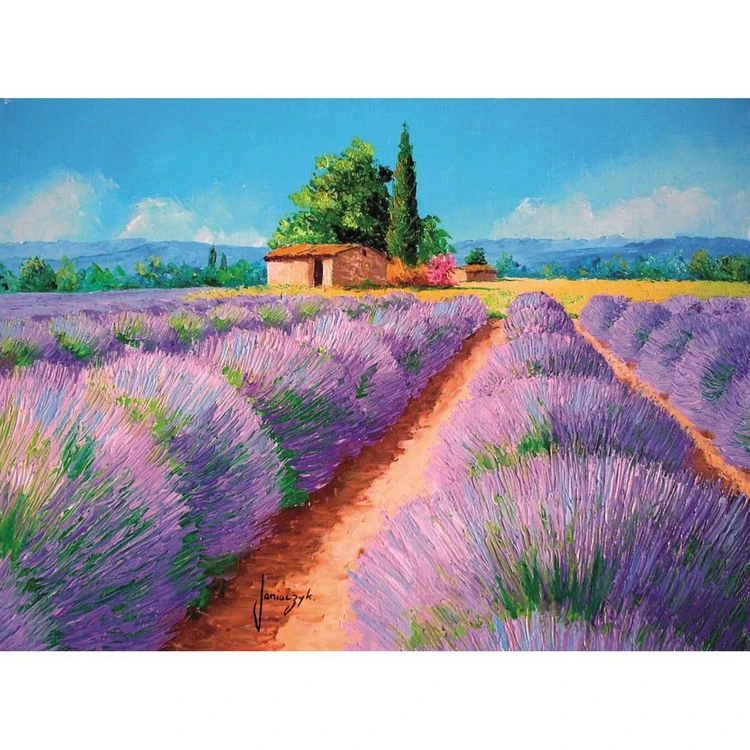 Sortie 💯 CLEMENTONI Puzzle Lavender Scent - 500 Pieces 🎉 4 Sortie 💯 CLEMENTONI Puzzle Lavender Scent - 500 Pieces 🎉 – Image 2