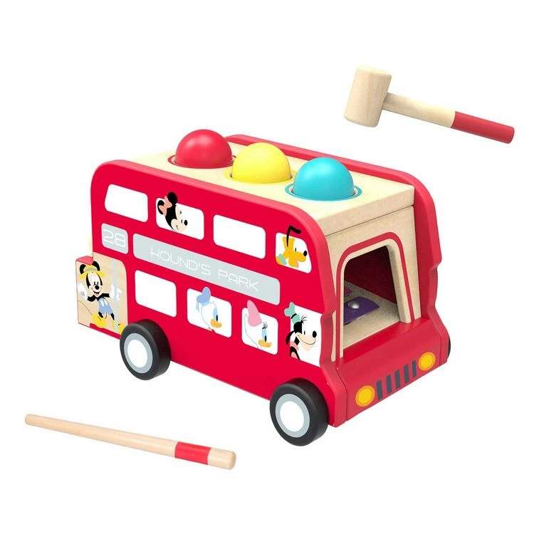 Promo 🔔 DISNEY Jouet En Bois - Bus Musical Mickey - Xylophone - Instrument De Musique Disney 💯 3 Promo 🔔 DISNEY Jouet En Bois - Bus Musical Mickey - Xylophone - Instrument De Musique Disney 💯