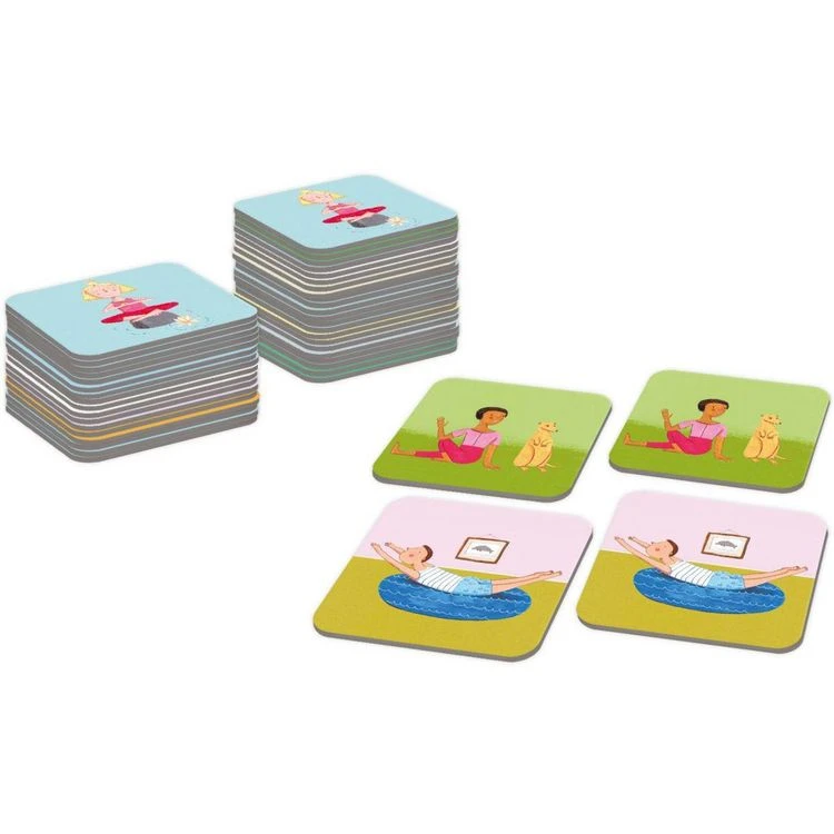 Sortie 😀 BUKI Jeu éducatif Memo Yoga 👍 4 Sortie 😀 BUKI Jeu éducatif Memo Yoga 👍 – Image 2