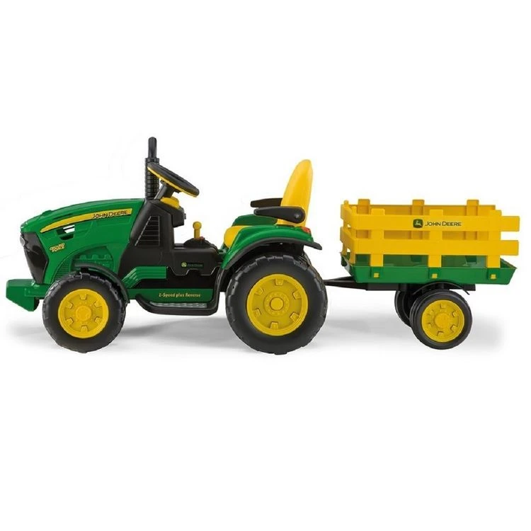 Top 10 🔥 PEG PEREGO Tracteur Ground Force John Deere + Remorque 😍 2 Top 10 🔥 PEG PEREGO Tracteur Ground Force John Deere + Remorque 😍 – Image 2