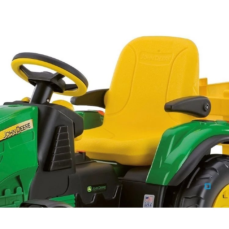Top 10 🔥 PEG PEREGO Tracteur Ground Force John Deere + Remorque 😍 3 Top 10 🔥 PEG PEREGO Tracteur Ground Force John Deere + Remorque 😍 – Image 3
