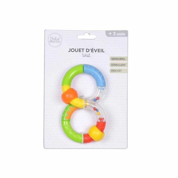 Offres 🛒 Paris Prix Jouet D'Éveil Pour Bébé Twist 17cm Multicolore 🛒 4 Offres 🛒 Paris Prix Jouet D'Éveil Pour Bébé Twist 17cm Multicolore 🛒 – Image 2