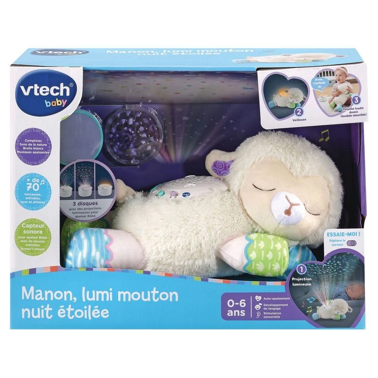 Offres 🤩 VTECH Manon Lumi Mouton Nuit étoilée 3 En 1 🔔 4 Offres 🤩 VTECH Manon Lumi Mouton Nuit étoilée 3 En 1 🔔 – Image 2