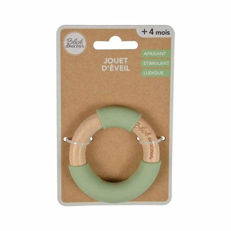 Coupon 🌟 Paris Prix Jouet D'Éveil Bébé Anneau En Bois 7cm Vert 😍 5 Coupon 🌟 Paris Prix Jouet D'Éveil Bébé Anneau En Bois 7cm Vert 😍 – Image 3