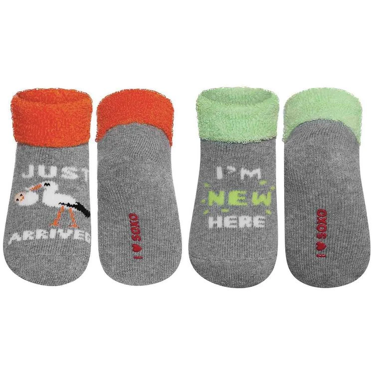 Meilleur prix ⌛ Lot De 2 Paires De Chaussettes Avec Message De Naissance Soxo 🔔 3 Meilleur prix ⌛ Lot De 2 Paires De Chaussettes Avec Message De Naissance Soxo 🔔