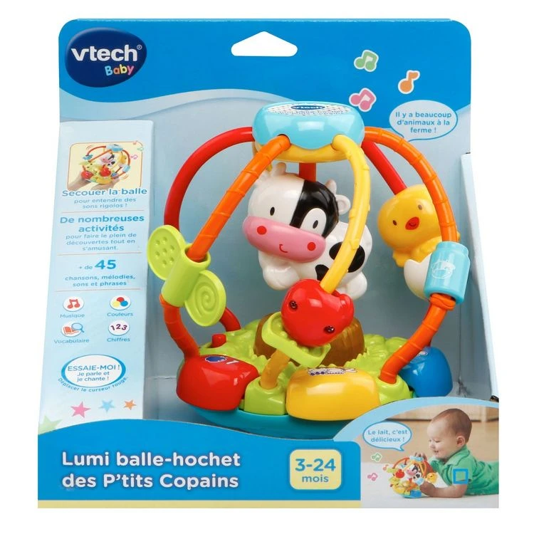 Bon marché 🛒 VTECH Hochet Des P'tits Copains Lumi Balle 👍 5 Bon marché 🛒 VTECH Hochet Des P'tits Copains Lumi Balle 👍 – Image 3