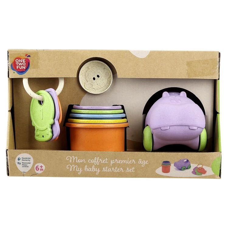 Vente flash 🌟 One Two Fun Mon Coffret Premier âge écolo En Paille ✔️ 3 Vente flash 🌟 One Two Fun Mon Coffret Premier âge écolo En Paille ✔️