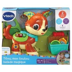 Bon marché 🌟 VTECH Titou, Mon Toutou Balade Magique ⌛