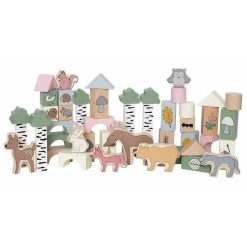 Grosses soldes 👍 Jouet D'éveil - Cubes De Construction - Animaux De La Forêt JaBaDaBaDo 🔔