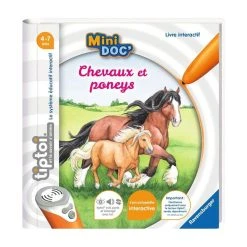 Promo 🎉 RAVENSBURGER Tiptoi® - Mini Doc' - Chevaux Et Poneys 🔔