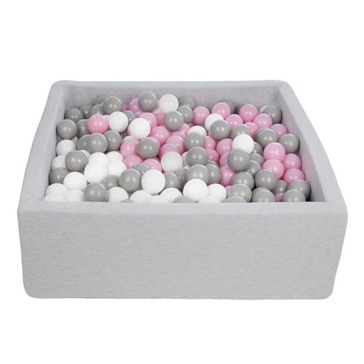Budget 🎉 Piscine à Balles Pour Enfant, 90x90 Cm, Aire De Jeu + 450 Balles Blanc,rose Clair,gris 🎁 3 Budget 🎉 Piscine à Balles Pour Enfant, 90x90 Cm, Aire De Jeu + 450 Balles Blanc,rose Clair,gris 🎁