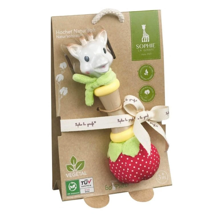 Tout neuf ⌛ VULLI Hochet Natur'soft Sophie La Girafe 🔔 5 Tout neuf ⌛ VULLI Hochet Natur'soft Sophie La Girafe 🔔 – Image 3