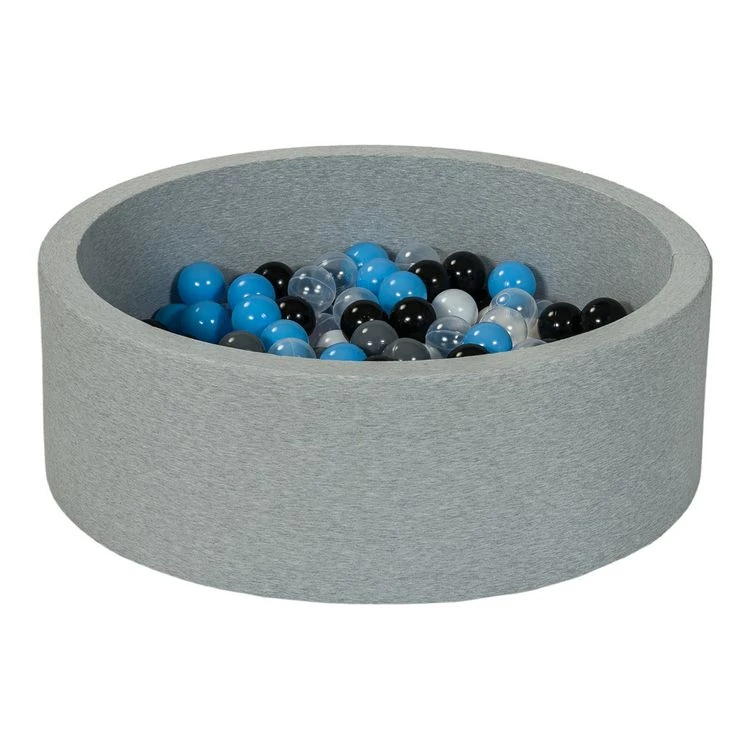 Remise 🛒 Piscine à Balles Aire De Jeu + 200 Balles Noir, Blanc, Transparent, Gris, Bleu Clair 😀 3 Remise 🛒 Piscine à Balles Aire De Jeu + 200 Balles Noir, Blanc, Transparent, Gris, Bleu Clair 😀