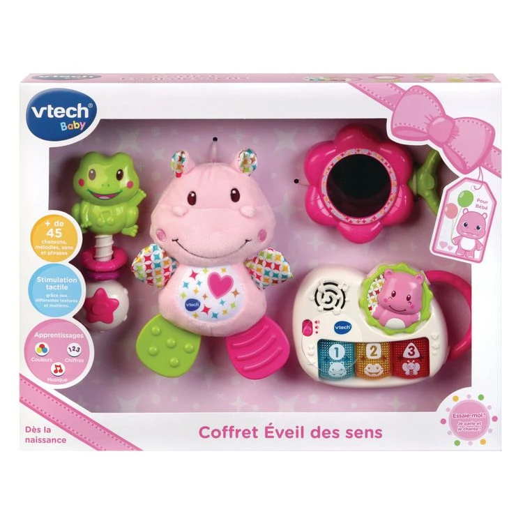 Budget 🌟 VTECH Coffret De Naissance Rose - éveil Des Sens 🥰 4 Budget 🌟 VTECH Coffret De Naissance Rose - éveil Des Sens 🥰 – Image 2