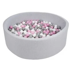 Les meilleures critiques de 🌟 Piscine à Balles Pour Enfant, Diamètre Env.125 Cm, Aire De Jeu + 600 Balles Blanc,rose,gris 🔥