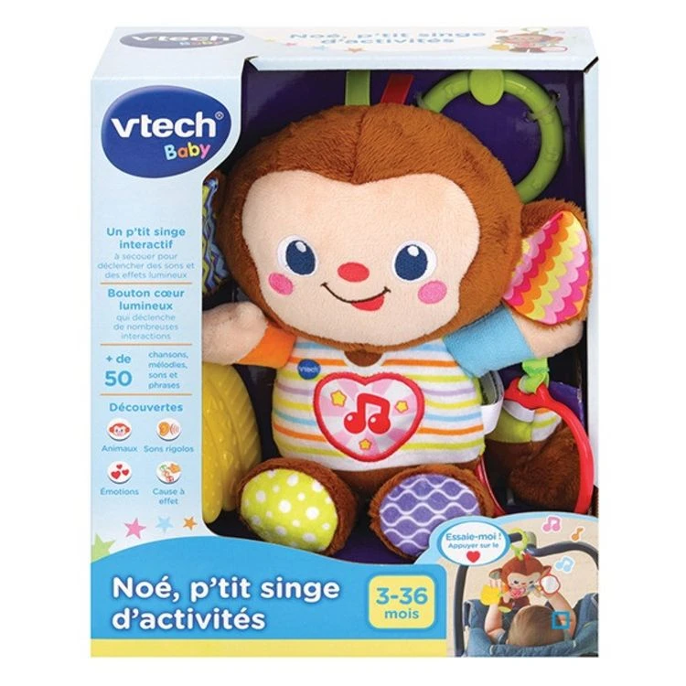 Remise 🔥 VTECH Noé P'tit Singe Activités 🥰 4 Remise 🔥 VTECH Noé P'tit Singe Activités 🥰 – Image 2
