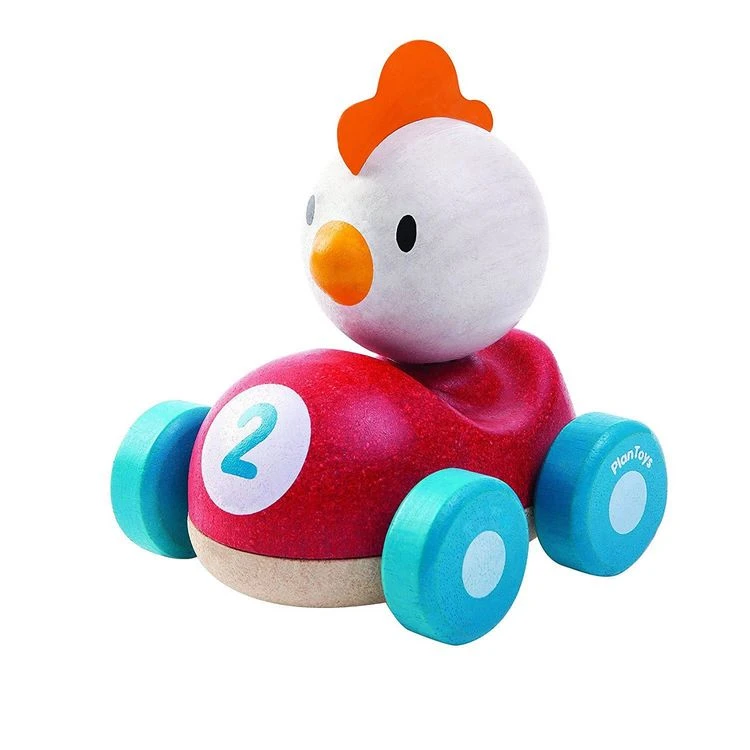 Promo 🥰 Plan Toys Piou Le Coq De Course 🎁 3 Promo 🥰 Plan Toys Piou Le Coq De Course 🎁
