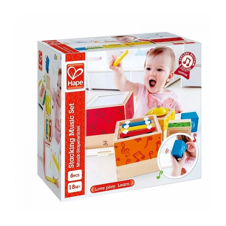 Promo 👏 Hape Boites Musicales Gigognes 😍 4 Promo 👏 Hape Boites Musicales Gigognes 😍 – Image 2