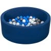 Coupon 🧨 Piscine à Balles Aire De Jeu + 150 Balles Bleu Marine Blanc,bleu,gris 👍