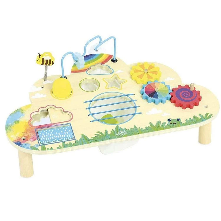 Promo ⭐ Vilac Table D'éveil Arc-en-ciel 😉 4 Promo ⭐ Vilac Table D'éveil Arc-en-ciel 😉 – Image 2